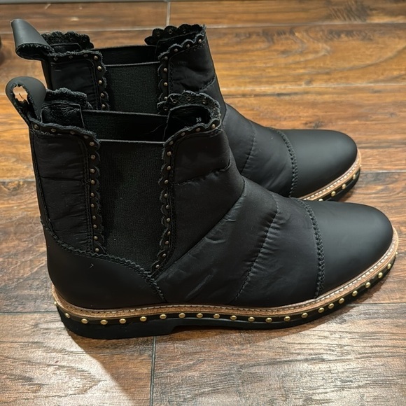 NEW! Free People Atlas Womens Pull On Leather Ankle Boots - Size 39 EU/ 9 US - Picture 8 of 13